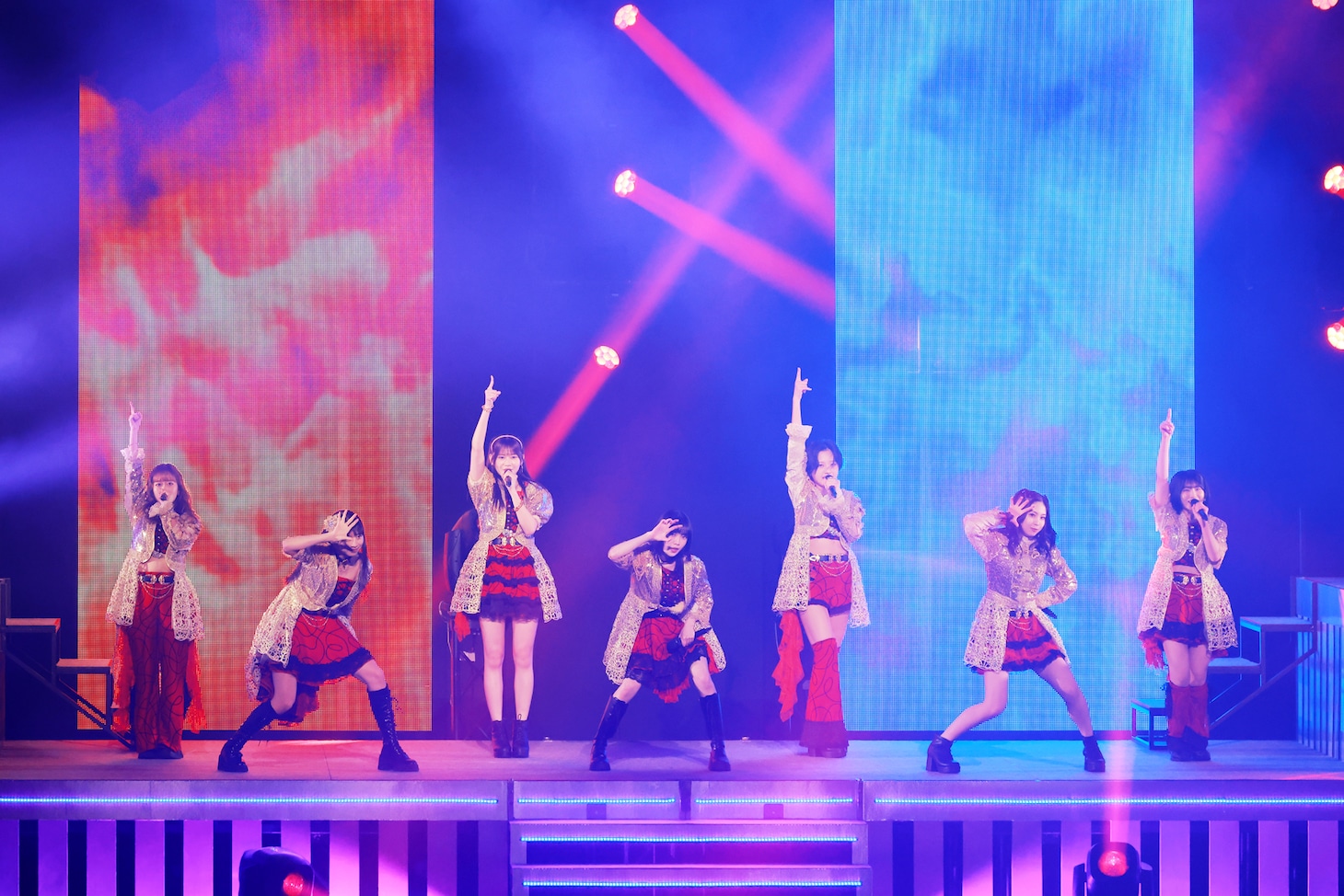 「モーニング娘。'26 コンサートツアー春 - Rays Of Light -」立川ステージガーデン公演の様子。