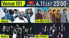 BE:FIRSTの超細かい“あるある”「Venue 101」で判明　Aooo、Kis-My-Ft2、NiziUも登場