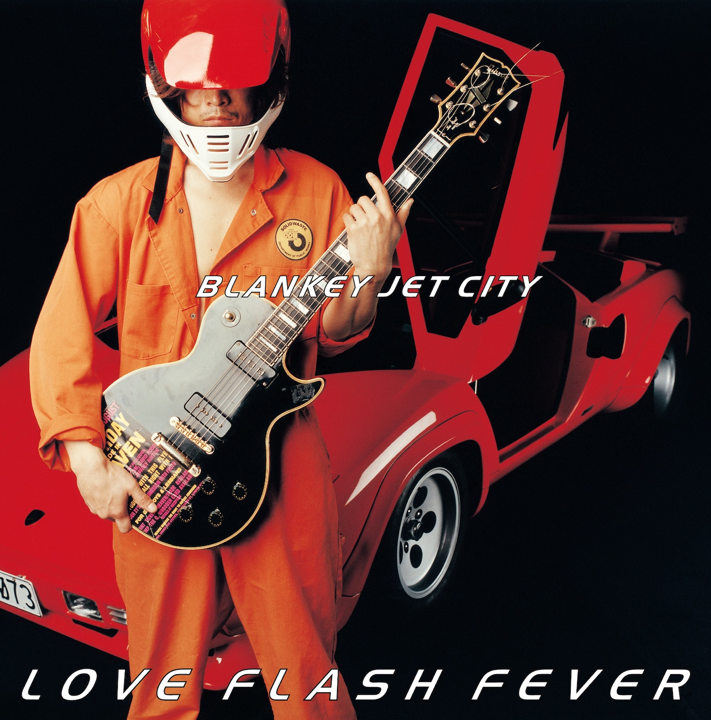 BLANKEY JET CITY「LOVE FLASH FEVER」ジャケット