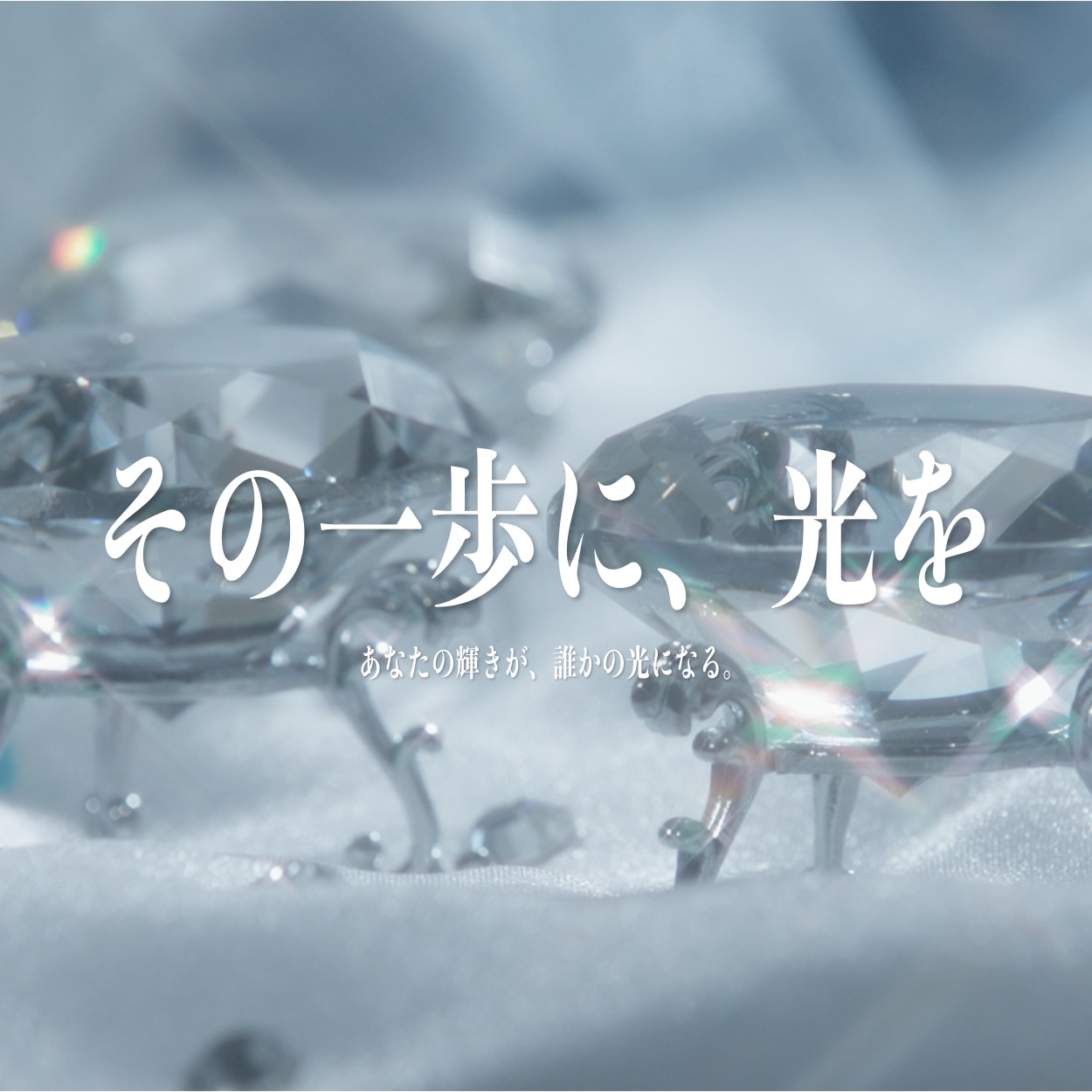 「その一歩に、光を」オーディション告知画像