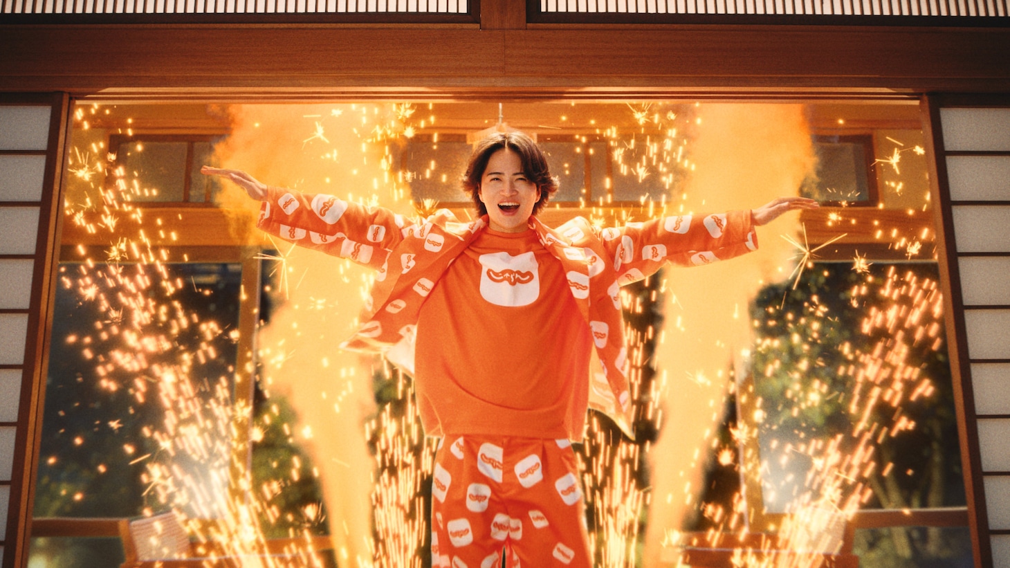 菊池風磨が出演する「じゃらんnet」新CMより。