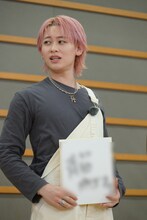 シーズン11の抱負を発表するシューヤ。