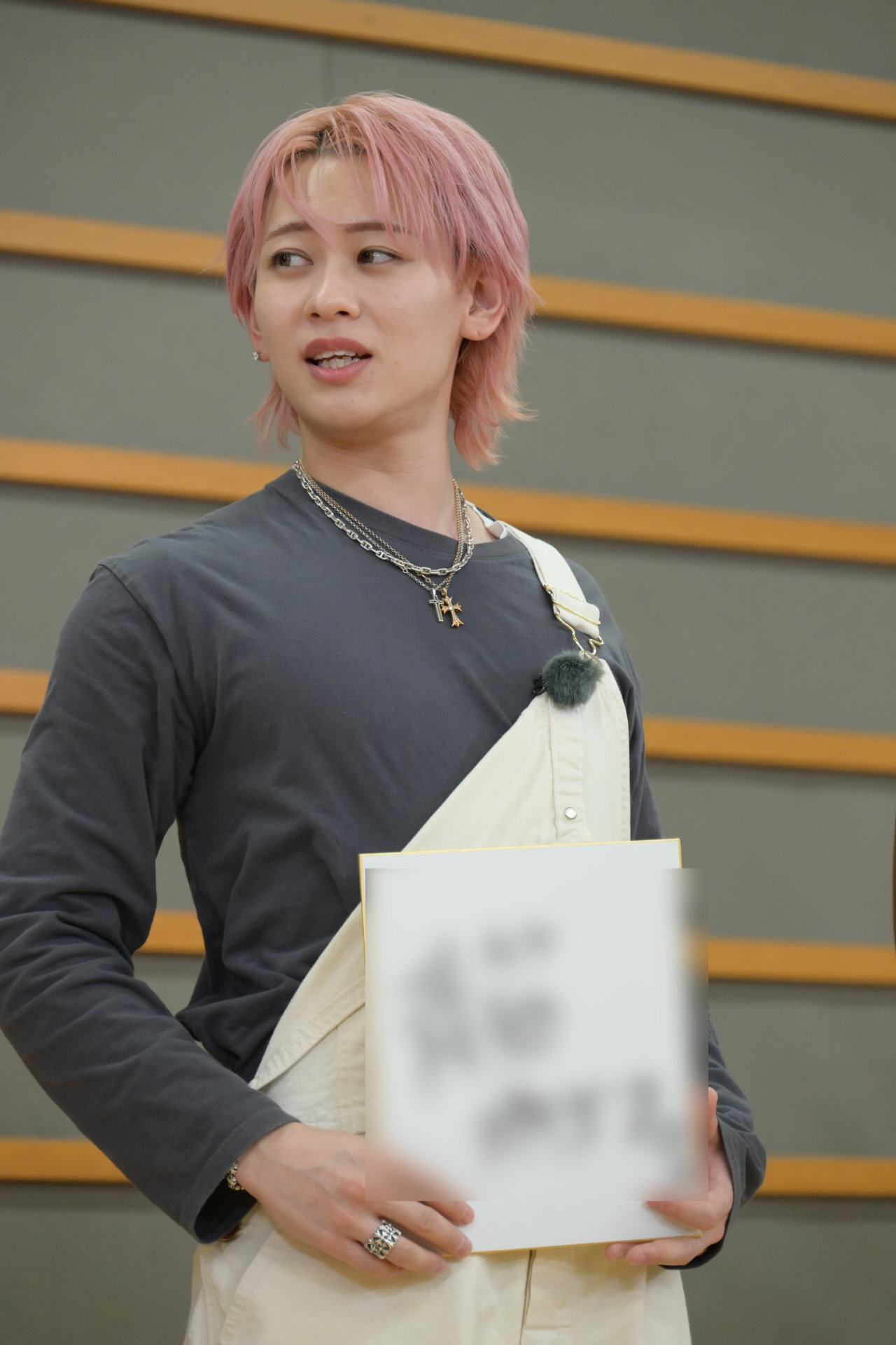 シーズン11の抱負を発表するシューヤ。