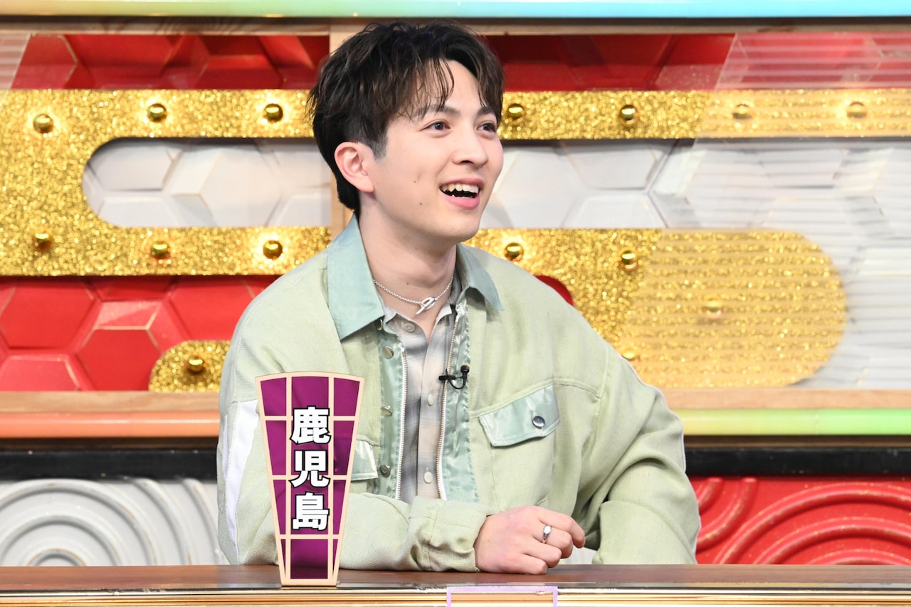 「ケンミンSHOW」初登場の吉田仁人（M!LK）。©︎読売テレビ