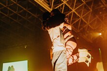 ANARCHYと3Li¥en。（Photo by Masato Yokoyama）