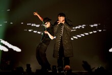 BIMとJuggrixhSentana。（Photo by Yukitaka Amemiya）