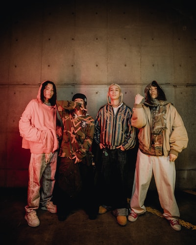 左からHARKA、Kianna、AOTO、Siero。（Photo by Jun Yokoyama）