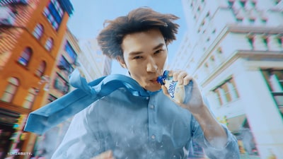 新CM「瞬間爽快感」編より。