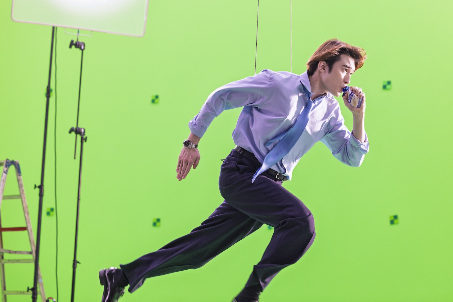 新CM「瞬間爽快感」編ビハインドより。