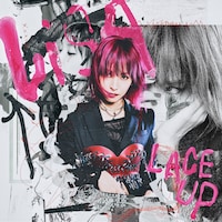 LiSA「LACE UP」通常盤ジャケット