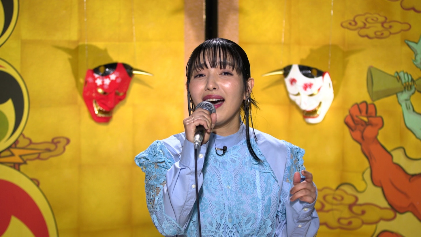 「千鳥の鬼レンチャン」より、城南海。©︎フジテレビ