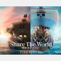 東方神起「Share The World -RED OCEAN Ver.-」配信ジャケット