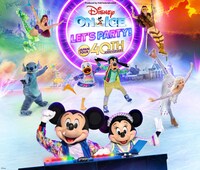 「日本公演40周年記念 ディズニー・オン・アイス “Let’s Party!”」ビジュアル