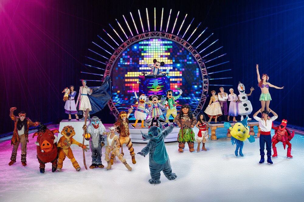 日本公演40周年記念 ディズニー・オン・アイス “Let's Party!”」に登場
