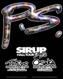 「SIRUP HALL TOUR 2026 “P.S.”」告知ビジュアル
