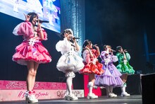 「#ババババンビでした！」と最後の決めポーズをそろえる#ババババンビ。