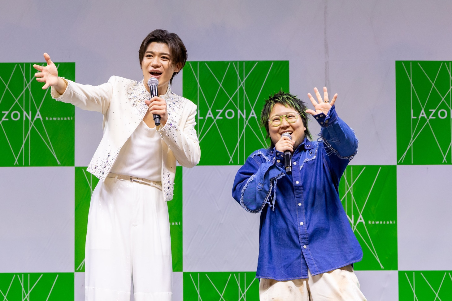 新浜レオンとこっちのけんと。