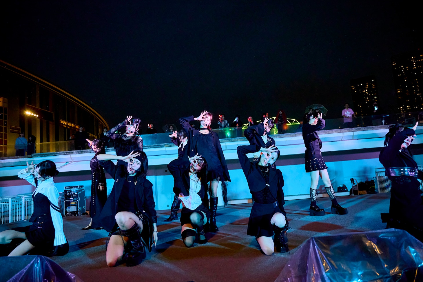 WHITE SCORPION「8thデジタルシングル『7秒のレジスタンス』リリースイベント」の様子。©OVERSE/KING RECORDS