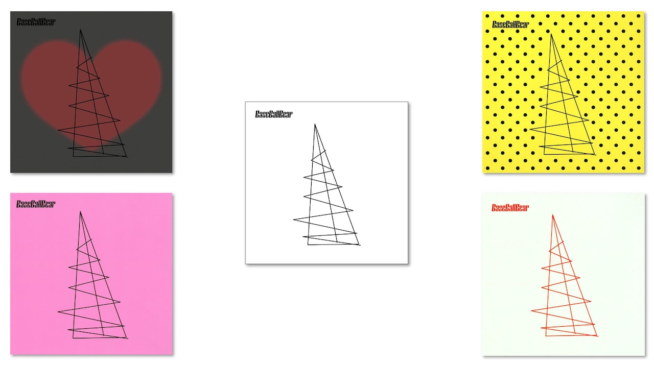 8月5日に発売されるBase Ball Bearのアナログ盤5作品。