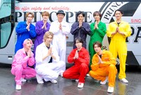 木梨憲武、生田斗真、Snow Man。4月17日放送の「それSnow Manにやらせて下さいSP」より。