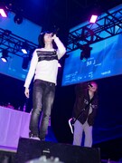 lazydollとAssToro。（Photo by reki matsumura）