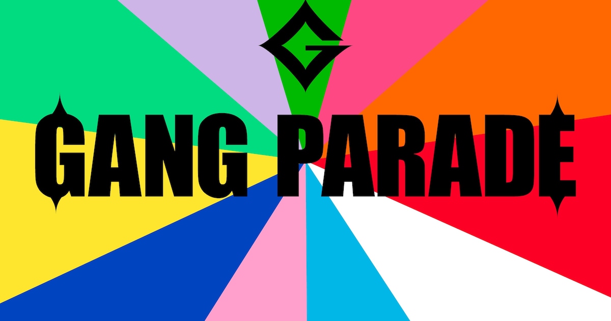 GANG PARADE「P2M」新バージョン先行配信、電話ズ・石毛のリミックス曲も収録