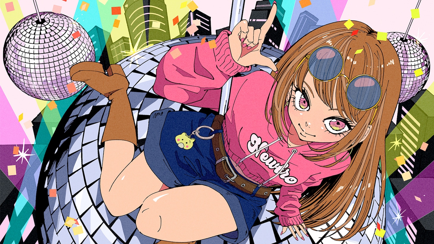 Newtro×We Girls from Popteen「恋愛レボリューション21」 キービジュアル