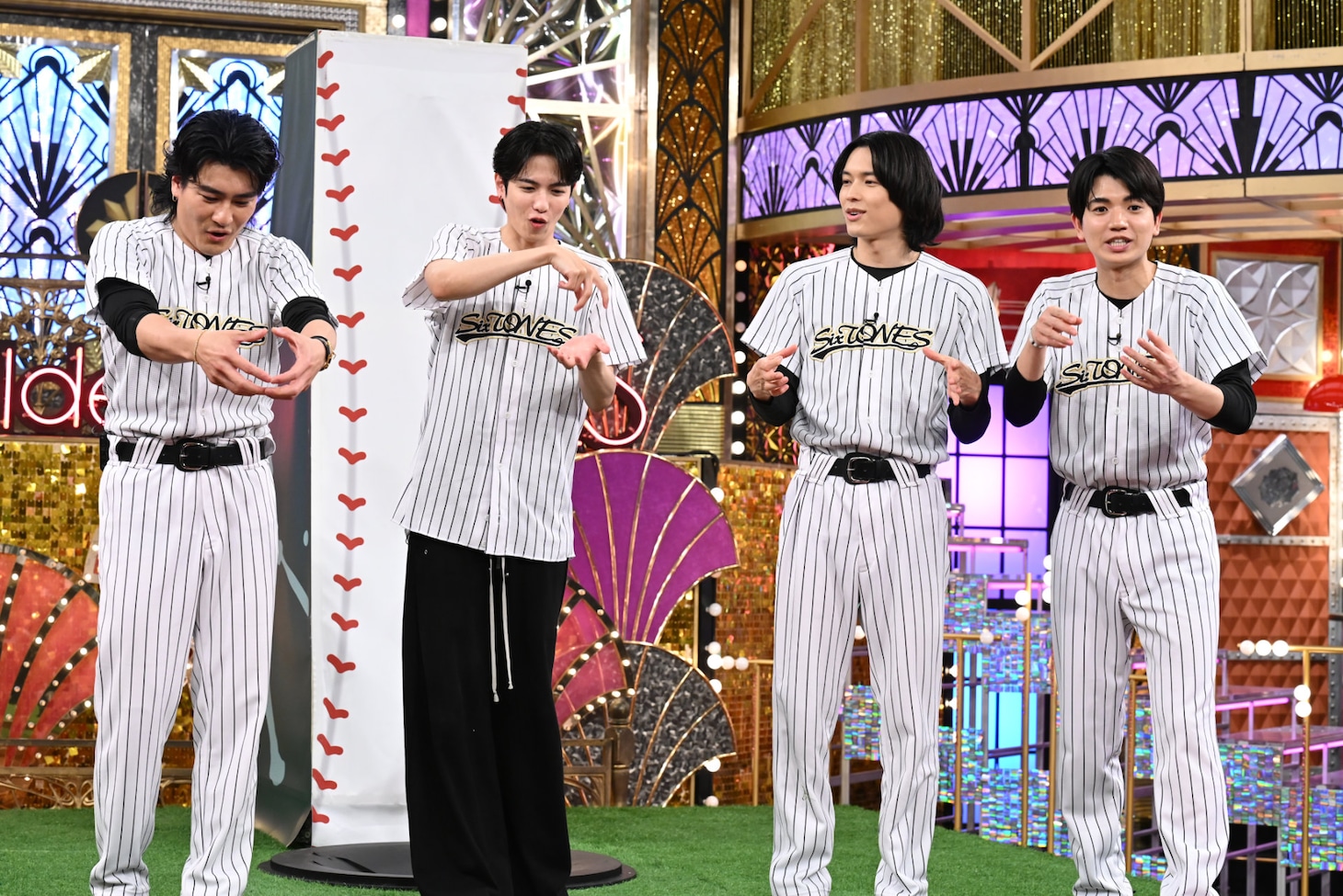 「Golden SixTONES」 4月19日放送回より。©︎日本テレビ