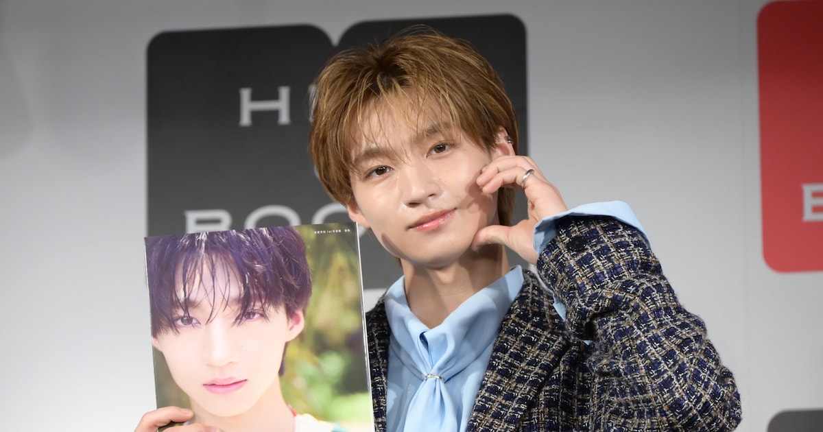 ICEx志賀李玖の1st写真集、同い年の仲間・超特急ハルの作品に刺激「すごく参考に」