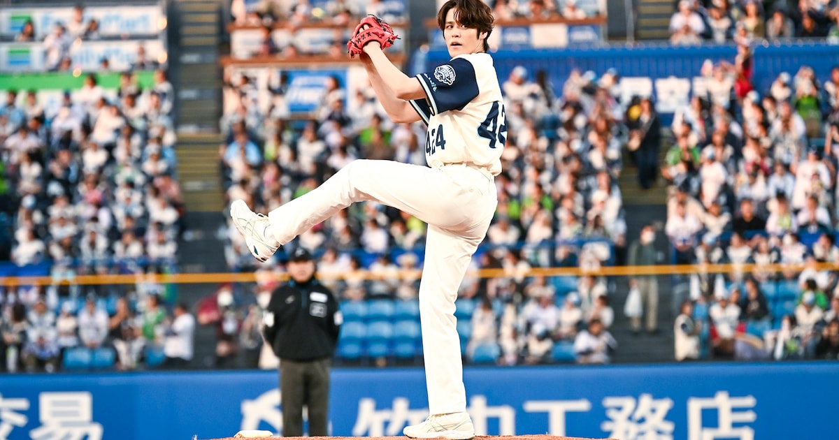 宮野真守がスワローズ戦で始球式、練習の成果を発揮したノーバウンド投球は「100点中97点」