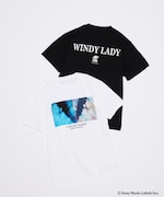 山下達郎とJOURNAL STANDARDのコラボTシャツ「WINDY LADY TEE」。
