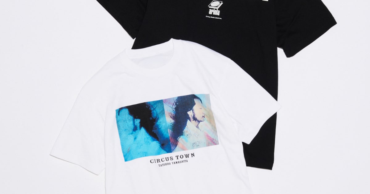 山下達郎×JOURNAL STANDARDのコラボTシャツ発売、1stソロアルバム50周年盤を記念して