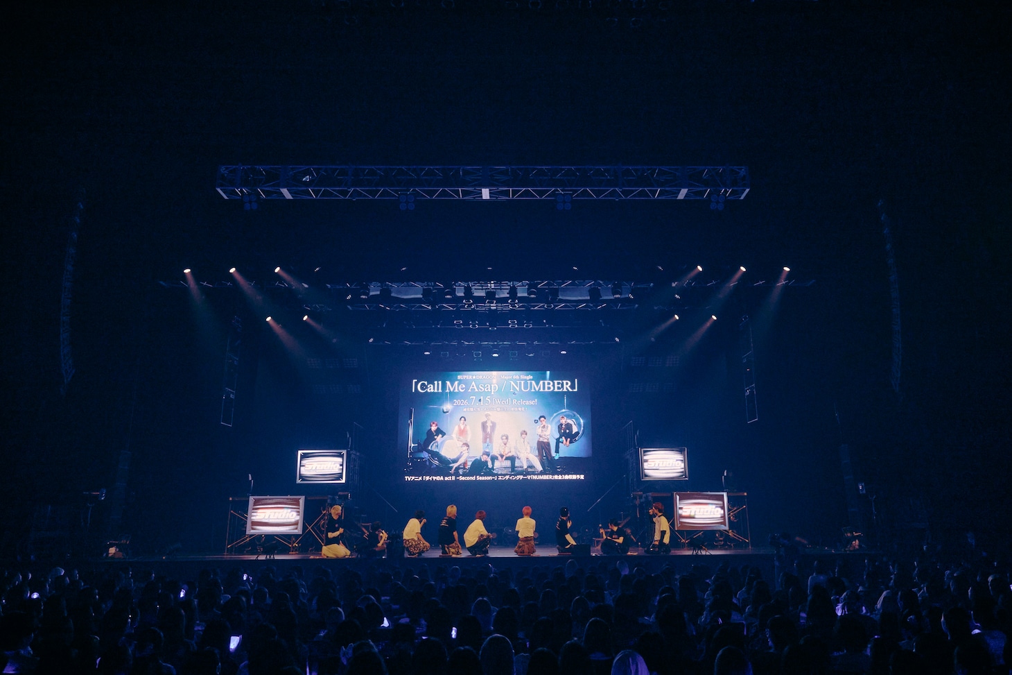 「SUPER★DRAGON LIVE TOUR 2026『Studio』」の様子。