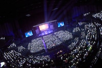 「WATWING LIVE TOUR 2025『honest』～Special Edition～」の様子。