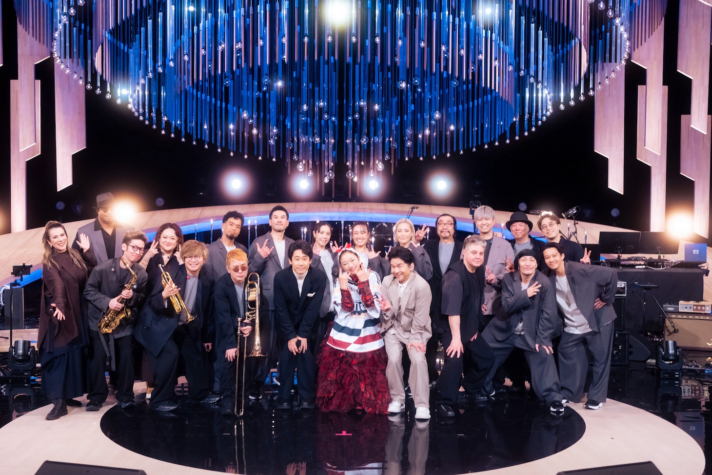 「SONGS 700回スペシャル DREAMS COME TRUE」の様子。（写真提供：NHK）