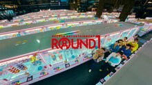 なにわ男子が出演するROUND1の新テレビCMより。