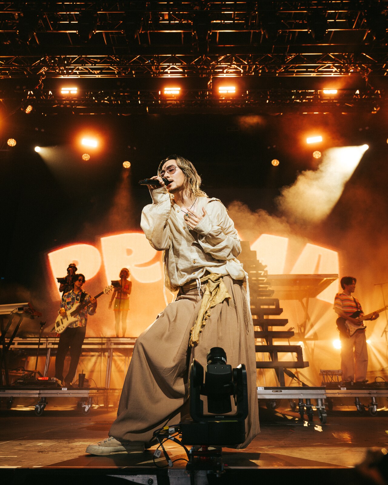Coachella 2026」に出演した藤井風。（Photo by @aldenbonecutter