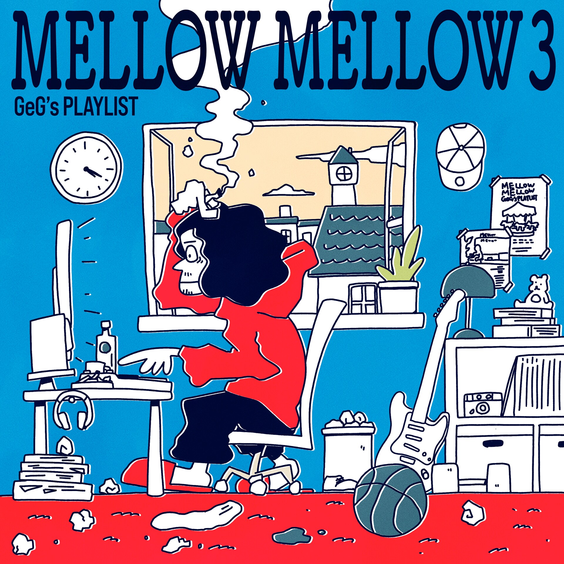 き*ん様 MELLOW MELLOW GEGE'S PLAYLIST 12inc GeG's Playlist」新作にCHICO CARLITO、CHOUJI、クリス・ハート、柊人
