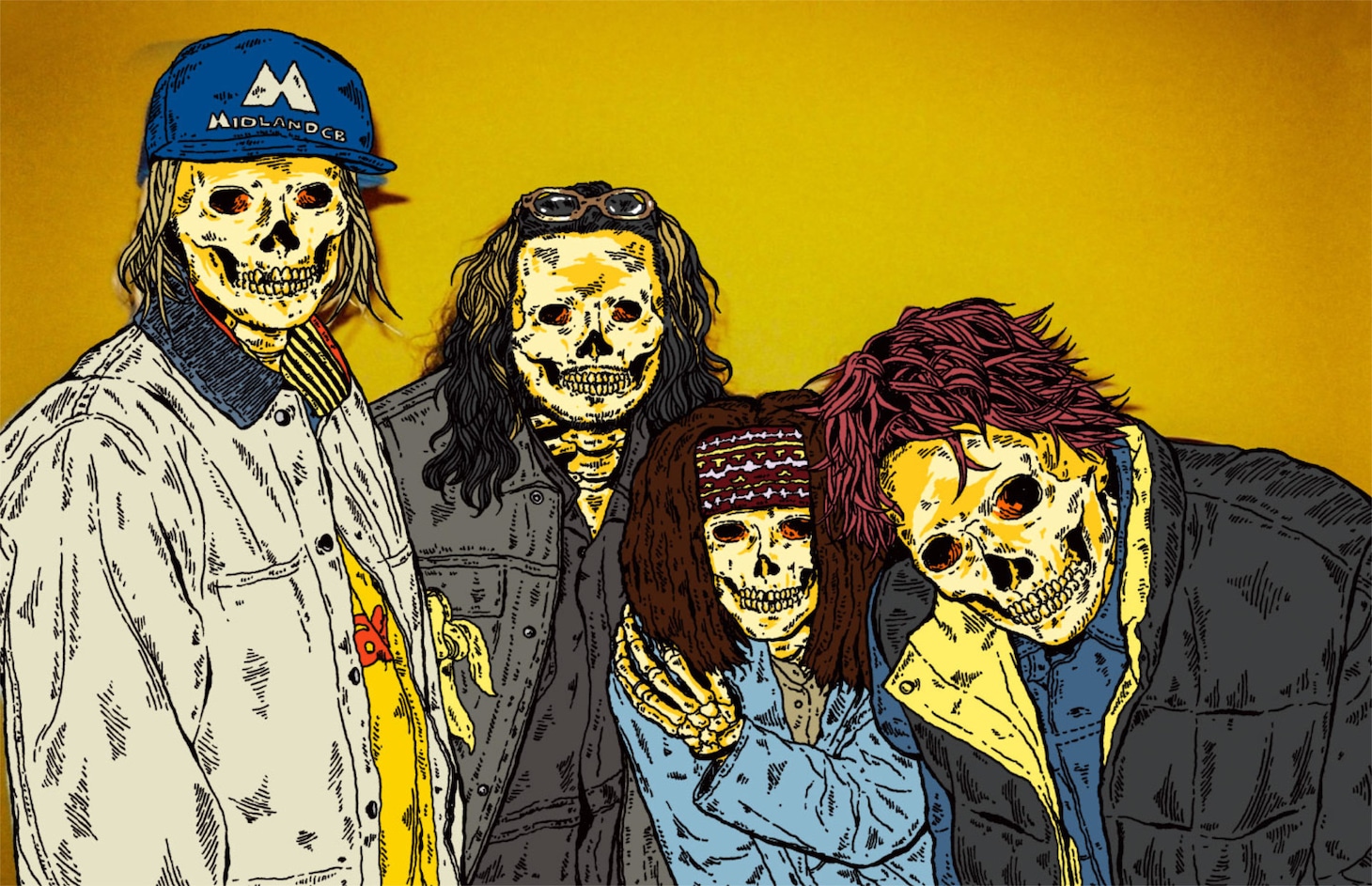 TENDOUJI「Skull Skater」ビジュアル