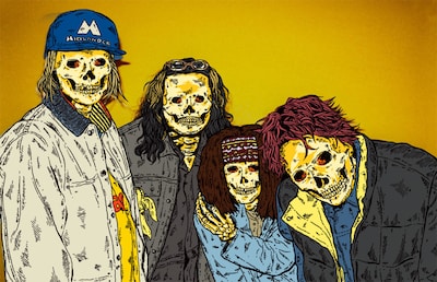 TENDOUJI「Skull Skater」ビジュアル