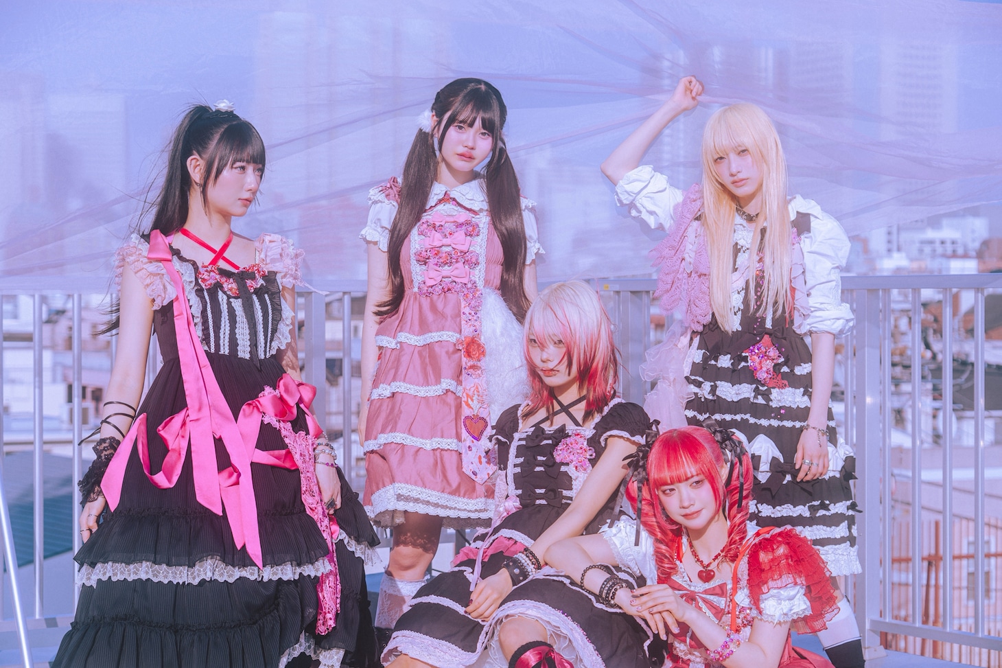 THE PINK MINDS（撮影：汐留シユ）