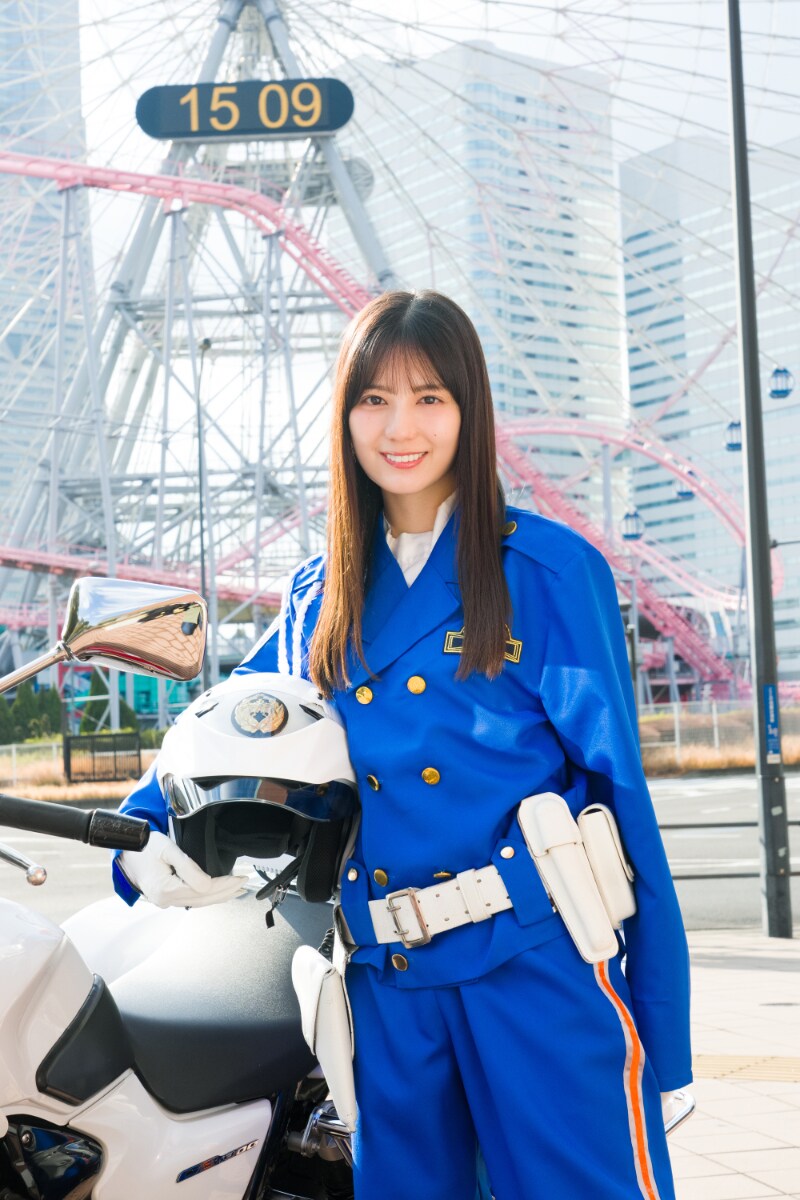 週刊少年サンデー」2026年21号より小坂菜緒（日向坂46）。 [画像