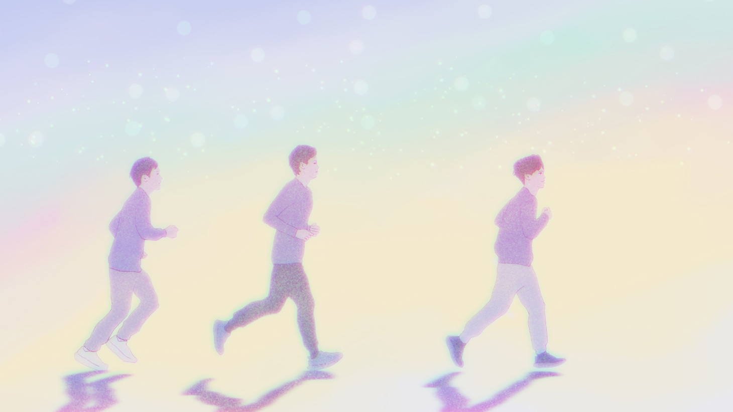 .ENDRECHERI.「Heart of Rainbow」ミュージックビデオのワンシーン。