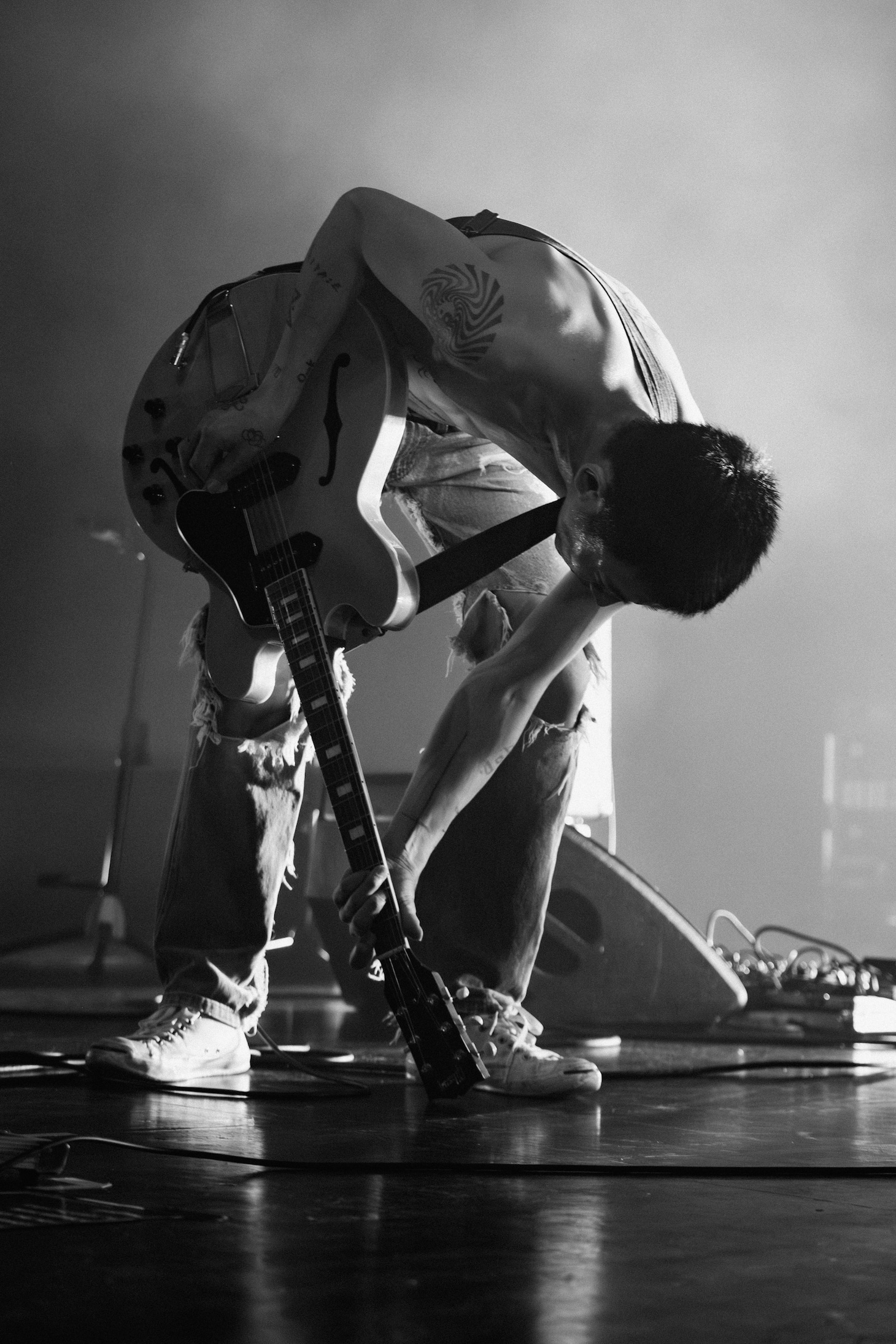 下津光史（Vo, G / 踊ってばかりの国）（Photo by Daiki Miura）