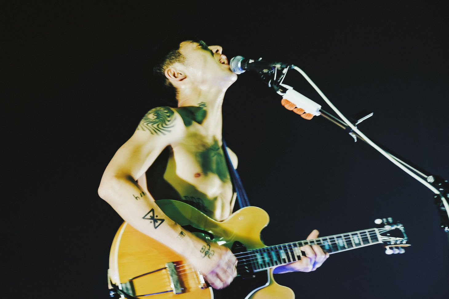 下津光史（Vo, G / 踊ってばかりの国）（Photo by Daiki Miura）