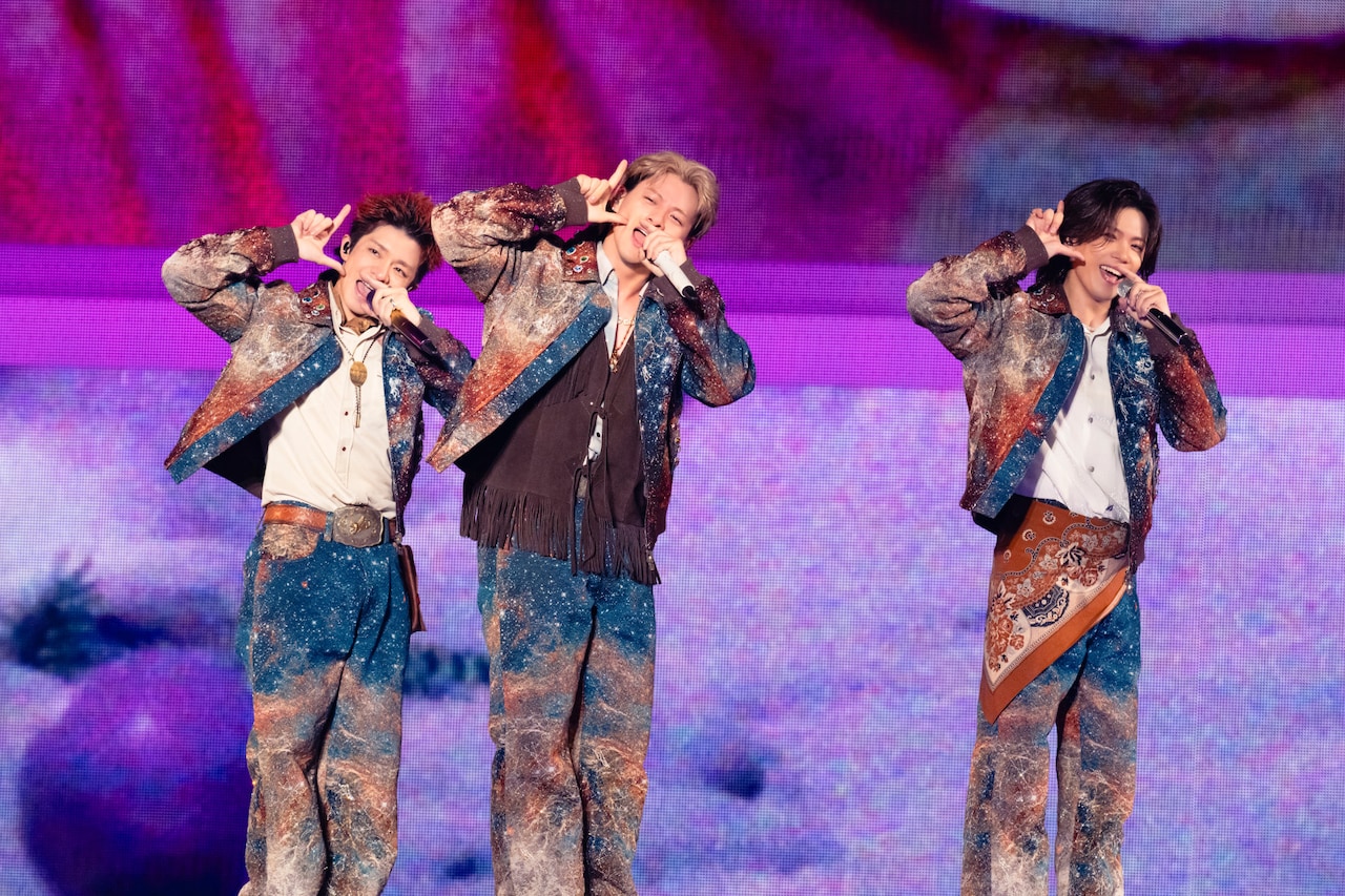 Number_i。「to HEROes ～TOBE 3rd Super Live～」愛知公演より。