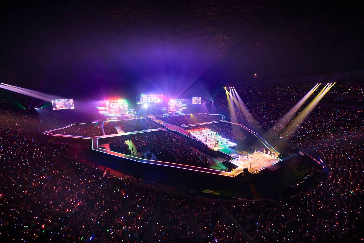 「to HEROes ～TOBE 3rd Super Live～」愛知公演の様子。