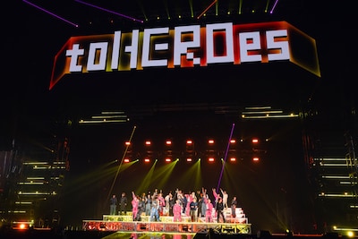「to HEROes ～TOBE 3rd Super Live～」愛知公演の様子。