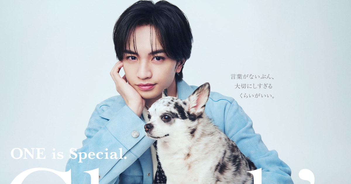 愛犬家の中島健人がペットケアブランドのアンバサダー就任、Web CMで「自然体な自分とわんちゃんを楽しんで」