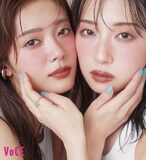 「VOCE 2026年6月号」より田村保乃（左）、金村美玖（右）。